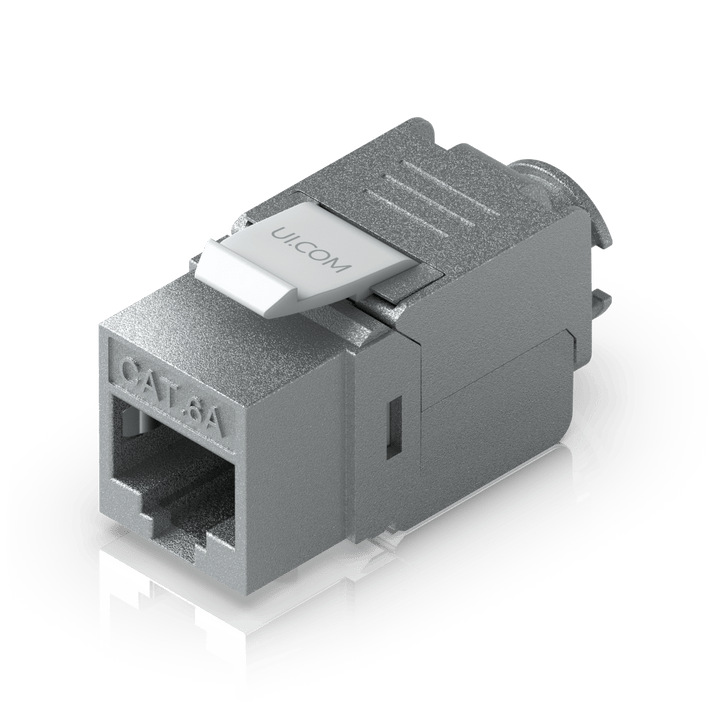 Ubiquiti UACC - Keystone - Jack - C6A Toolless Cat6A Keystone Jack for Patch Panels (Pack) - ACE Peripherals