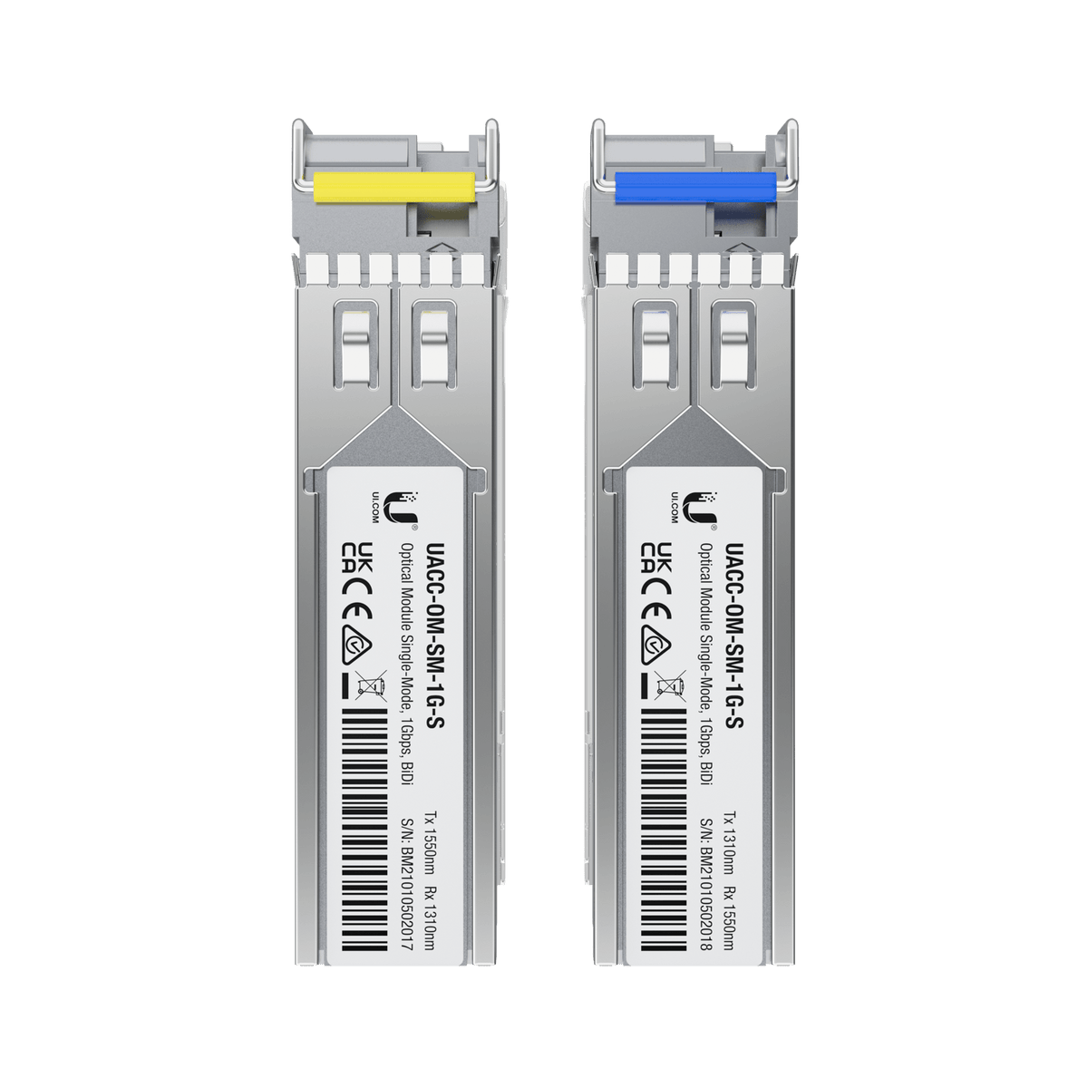 Ubiquiti UACC - OM - SM - 1G - S 1G Bidirectional Single - Mode Optical Module 3KM SFP+ Transceiver - ACE Peripherals