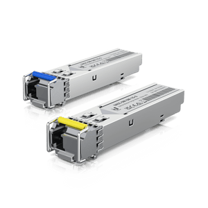 Ubiquiti UACC - OM - SM - 1G - S 1G Bidirectional Single - Mode Optical Module 3KM SFP+ Transceiver - ACE Peripherals