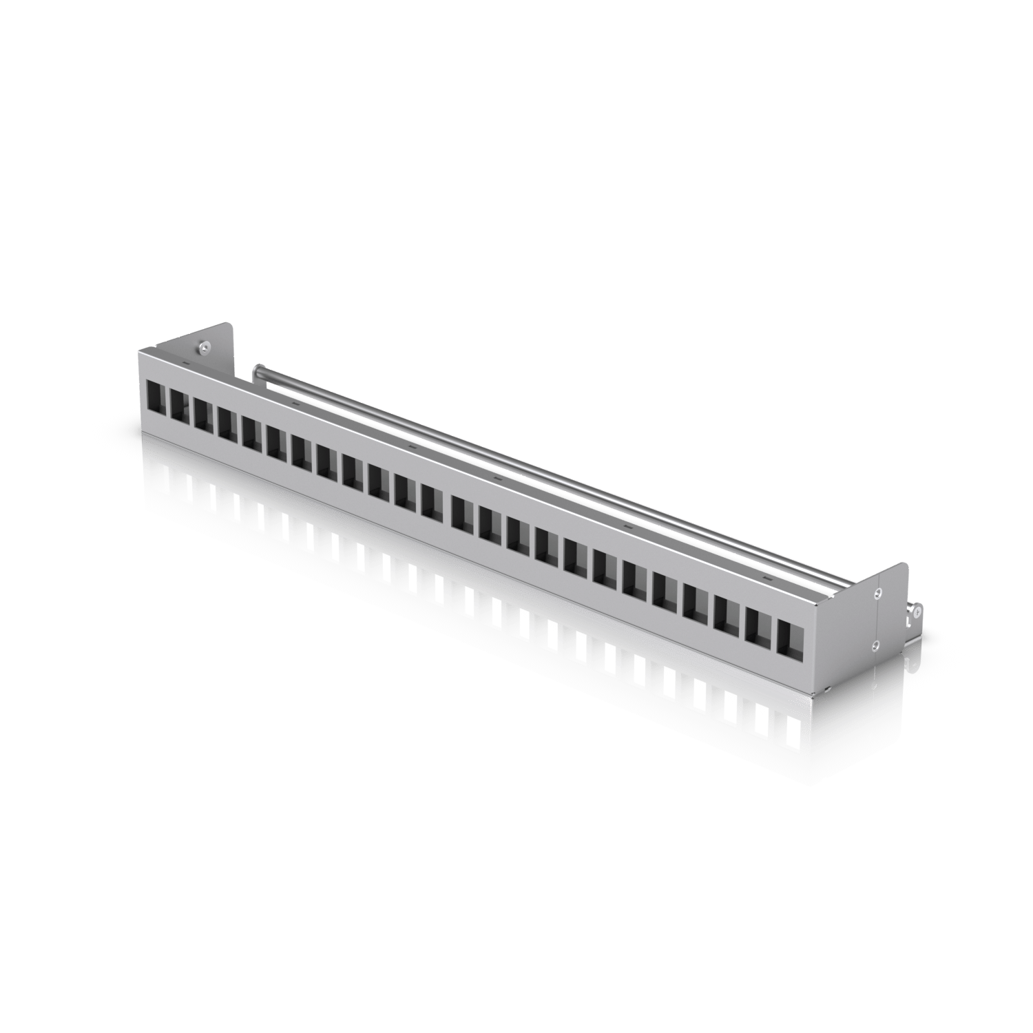 Ubiquiti 24-Port Blank Keystone Patch Panel Organization