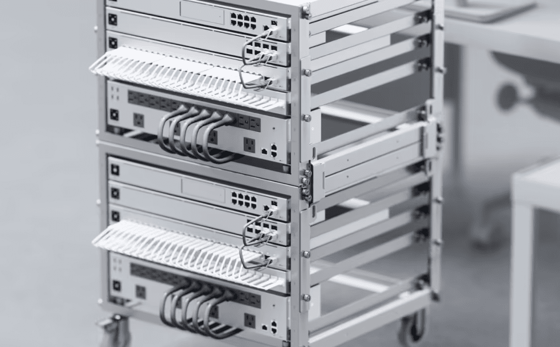 Ubiquiti UACC - Rack - Stacking - Kit Toolless Mini Rack Stacking Kit - ACE Peripherals