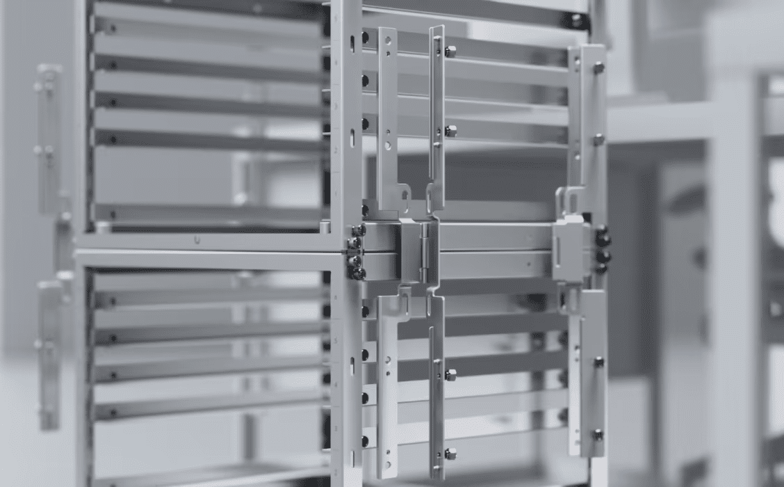 Ubiquiti UACC-Rack-Stacking-Kit Toolless Mini Rack Expansion