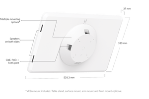 Ubiquiti UC - Display 21.5" FHD PoE++ Touchscreen Interactive Digital Signage - ACE Peripherals