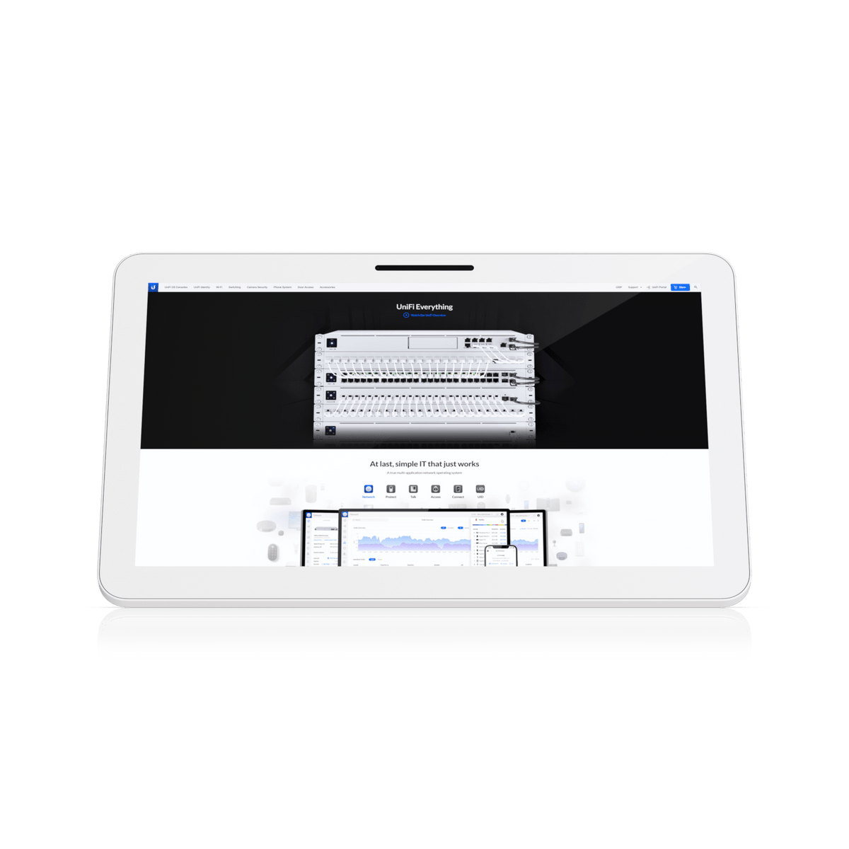 Ubiquiti UC - Display 21.5" FHD PoE++ Touchscreen Interactive Digital Signage - ACE Peripherals