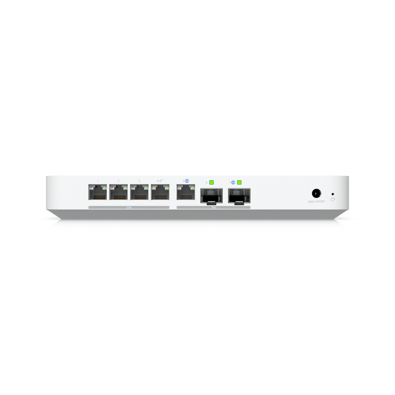 Ubiquiti UCG-FIBER – Gateway Internet In Policarbonato Con Porta 10G, LCD E Supporto OSPF Per Reti Avanzate