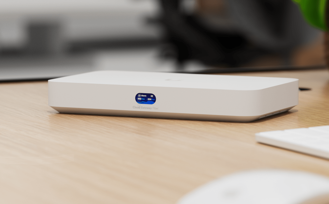 Ubiquiti UCG-Fiber 30W 10GbE UniFi Cloud Gateway Fiber - ACE Peripherals