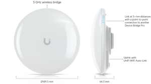 Ubiquiti UDB - Pro 5KM PTP Device Bridge Pro - ACE Peripherals
