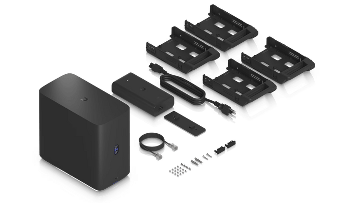Ubiquiti UNAS - 4 UNAS 4 - Bay 2.5GbE USB - C POE++ Tower NAS - ACE Peripherals