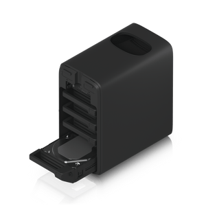 Ubiquiti UNAS-4 Black drive tray access