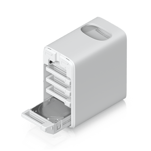 Ubiquiti UNAS-4 White drive tray access