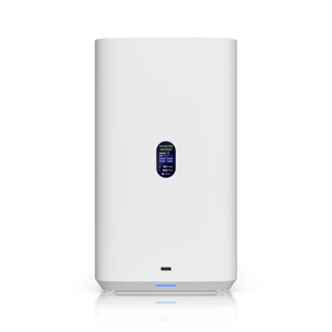 Ubiquiti UNAS-4 White front view with status display