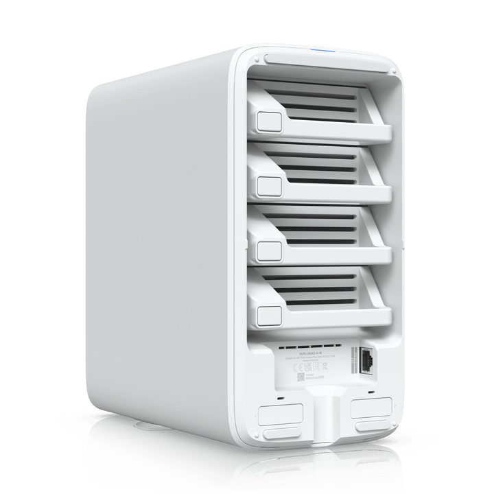 Ubiquiti UNAS - 4 UNAS 4 - Bay 2.5GbE USB - C POE++ Tower NAS - ACE Peripherals