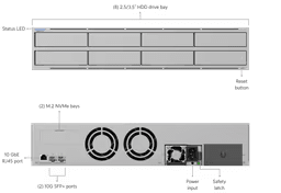 Ubiquiti UNAS - Pro - 8 UNAS Pro 8 - Bay 10G Rackmount NAS - ACE Peripherals