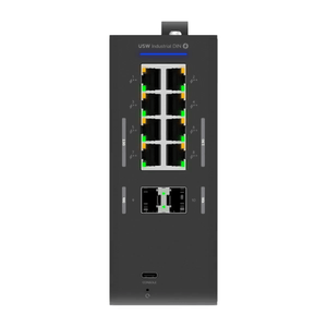 Ubiquiti UniFi USW-Industrial-DIN-2.5G-8-PoE 240W Switch - ACE Peripherals