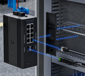 Ubiquiti UniFi USW-Industrial-DIN-2.5G-8-PoE 240W Switch - ACE Peripherals