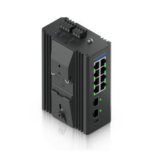 Ubiquiti UniFi USW-Industrial-DIN-8 Gigabit DIN Rail Switch - ACE Peripherals