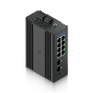Ubiquiti UniFi USW-Industrial-DIN-8-PoE 480W DIN Rail Switch - ACE Peripherals