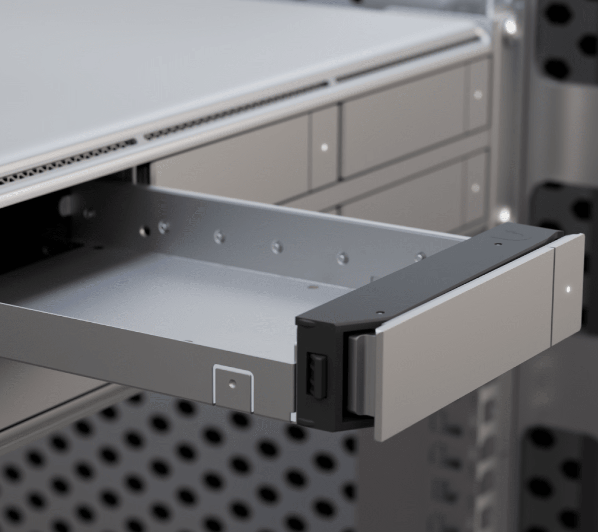 Ubiquiti UNVR-G2-Pro - Drive tray installation