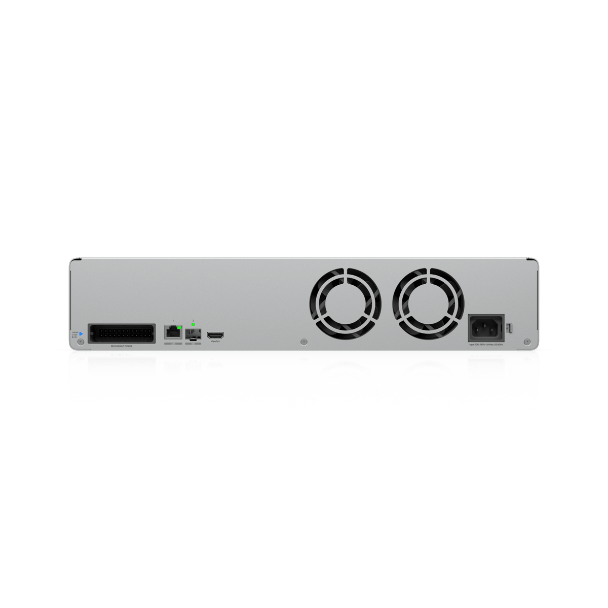 Ubiquiti UNVR-G2-Pro - Rear connections and cooling fans