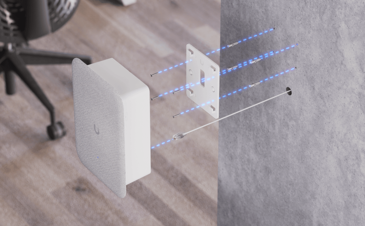 Ubiquiti UP-AI-Speaker - Wall mounting installation