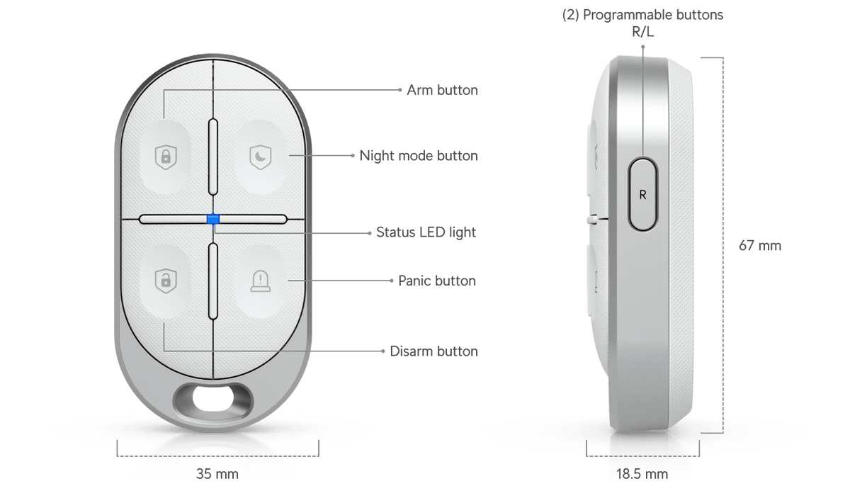 Ubiquiti USL-FOB SuperLink Remote Control KeyFob - ACE Peripherals