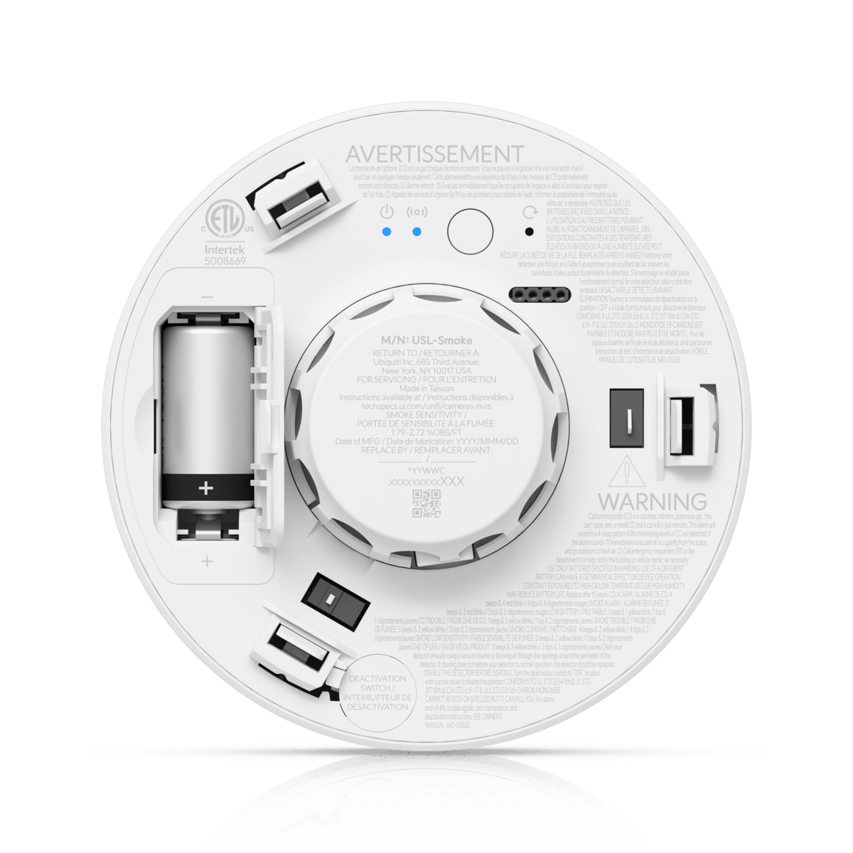 Ubiquiti USL-Smoke SuperLink Wireless Smoke and Carbon Monoxide Alarm - ACE Peripherals