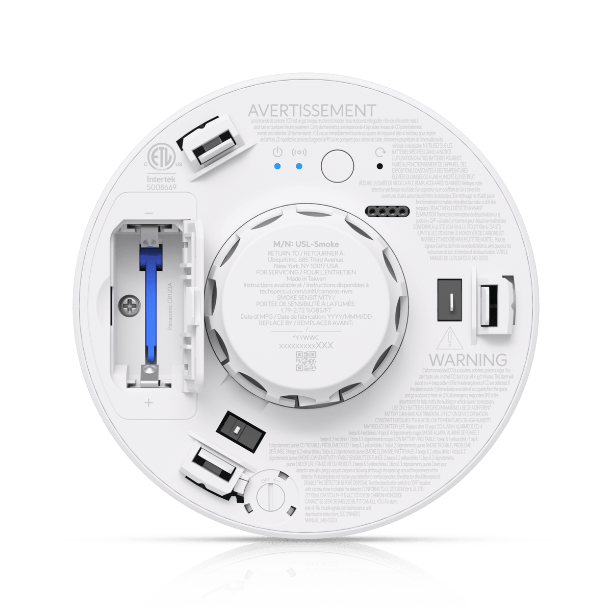 Ubiquiti USL-Smoke SuperLink Wireless Smoke and Carbon Monoxide Alarm - ACE Peripherals