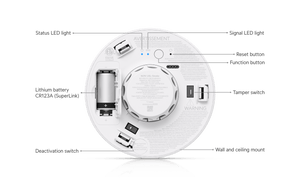 Ubiquiti USL-Smoke SuperLink Wireless Smoke and Carbon Monoxide Alarm - ACE Peripherals