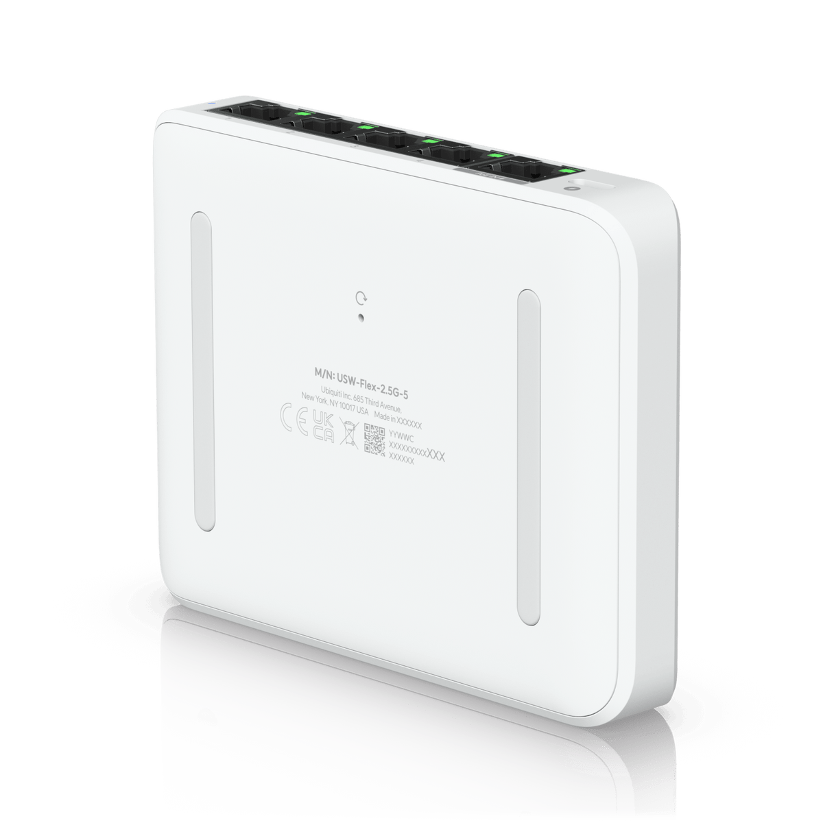 Ubiquiti USW-Flex-2.5G-5 underside view