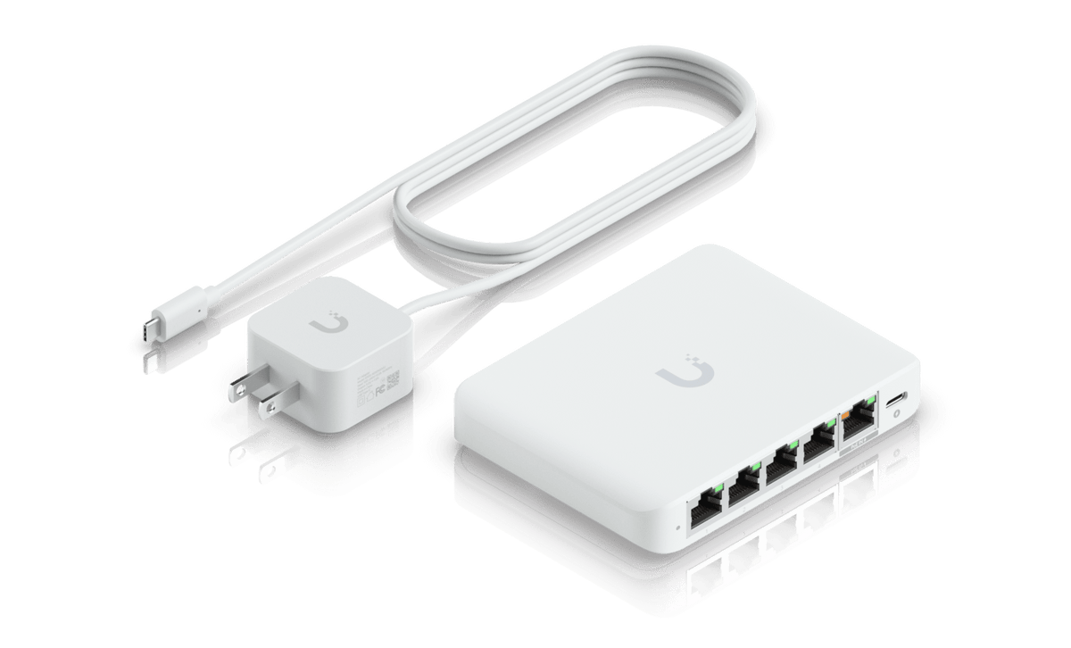 Ubiquiti USW-Flex-2.5G-5 Flex Mini 2.5G 5-Port Switch - ACE Peripherals