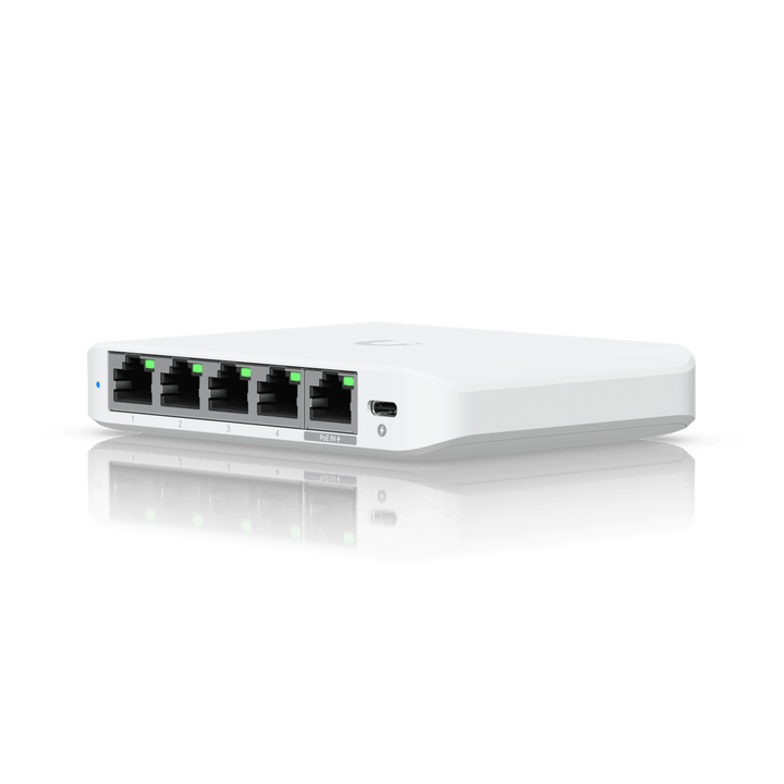 Ubiquiti USW - Flex - 2.5G - 5 Flex Mini 2.5G 5 - Port Switch - ACE Peripherals