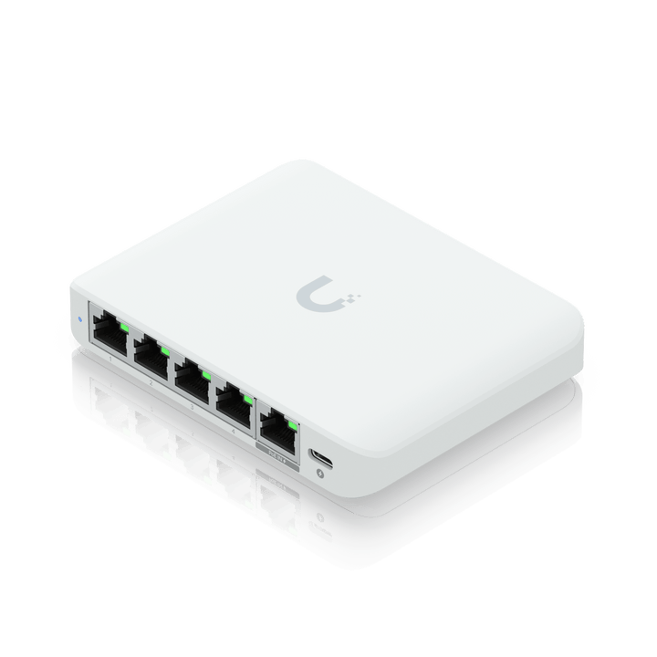 Ubiquiti USW - Flex - 2.5G - 5 Flex Mini 2.5G 5 - Port Switch - ACE Peripherals