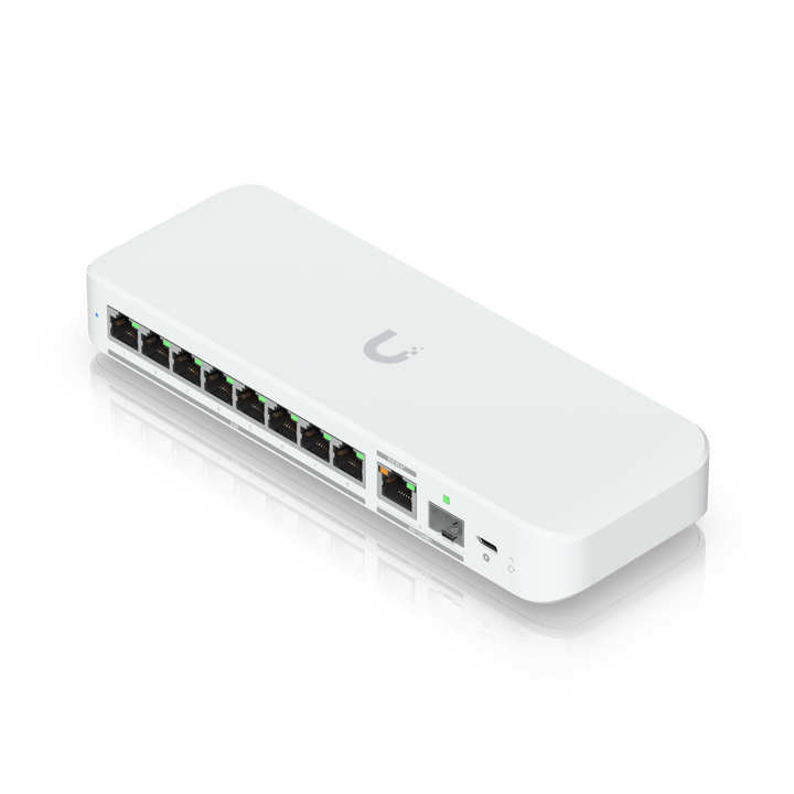 Ubiquiti USW - Flex - 2.5G - 8 8 - Port 2.5GbE Switch 10GbE SPF+ and USB - C - ACE Peripherals