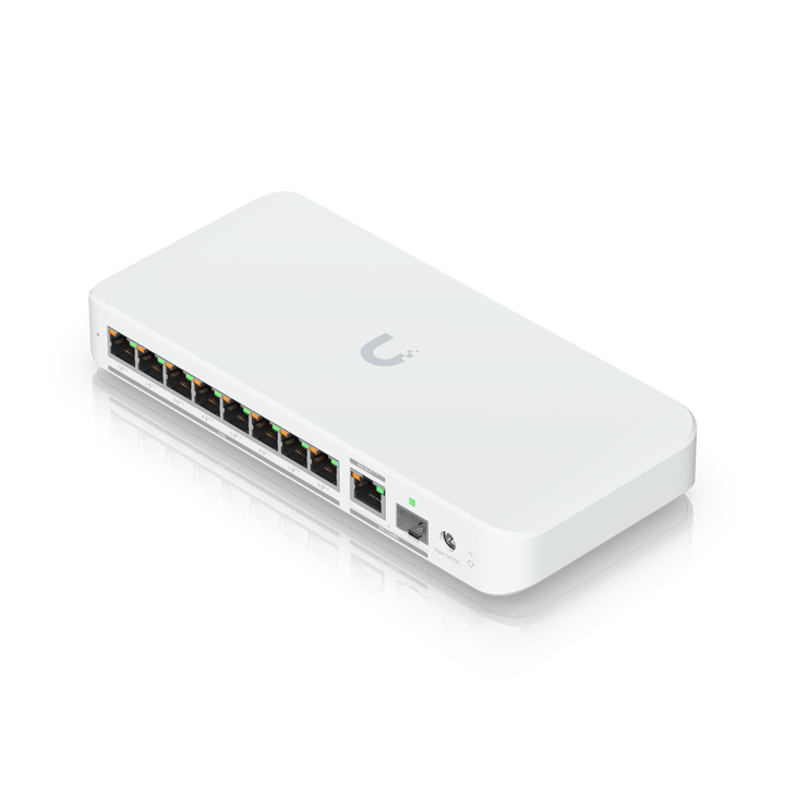 Ubiquiti USW - Flex - 2.5G - 8 - PoE 8 - Port 2.5GbE POE++ Switch 10GbE SPF+ - ACE Peripherals