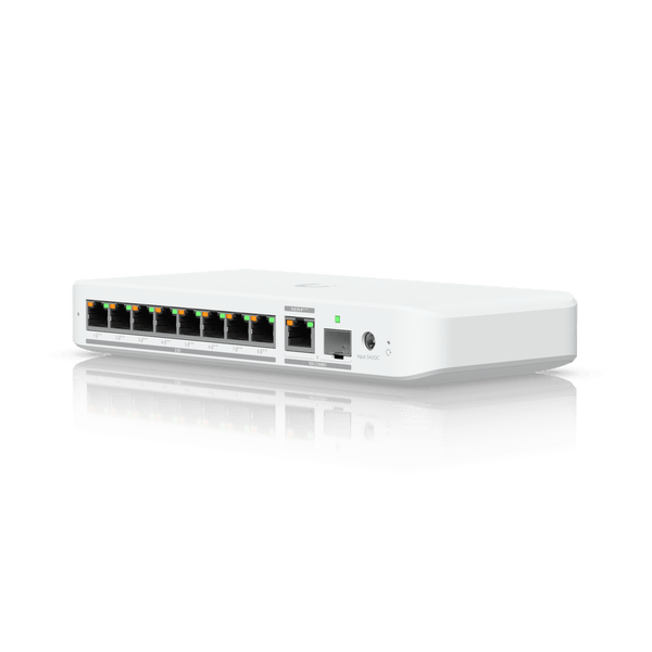 Ubiquiti USW - Flex - 2.5G - 8 - PoE 8 - Port 2.5GbE POE++ Switch 10GbE SPF+ - ACE Peripherals