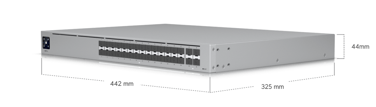 Ubiquiti USW-Pro-Aggregation 32-Port 10G and 25G Switch - ACE Peripherals