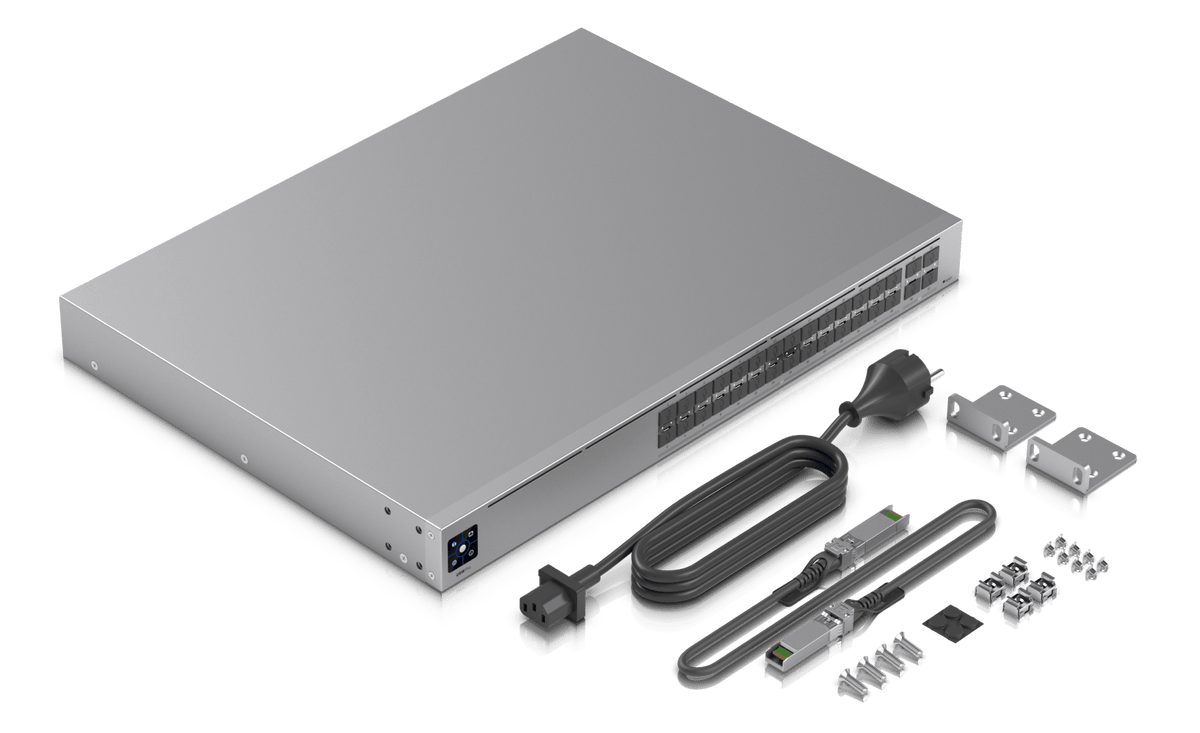 Ubiquiti USW-Pro-Aggregation 32-Port 10G and 25G Switch - ACE Peripherals