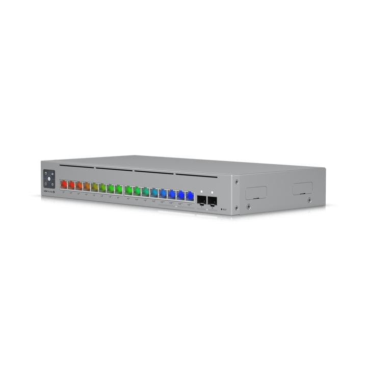 Ubiquiti USW-Pro-Max-16-PoE Pro Max 16 PoE 16-Port POE++ Layer 3 Etherlighting Switch - ACE Peripherals