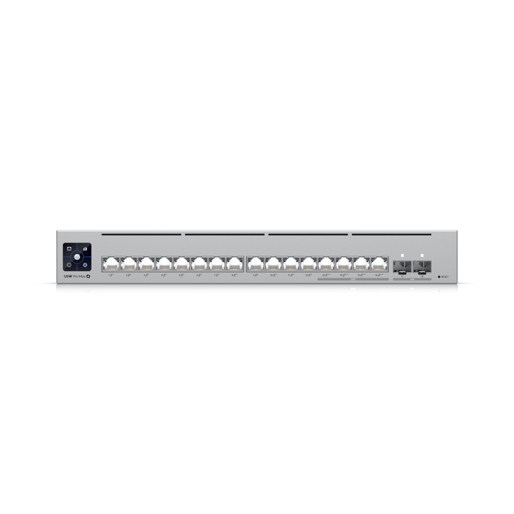 Ubiquiti USW-Pro-Max-16 Pro Max 16 16-Port Layer 3 Etherlighting Switch - ACE Peripherals