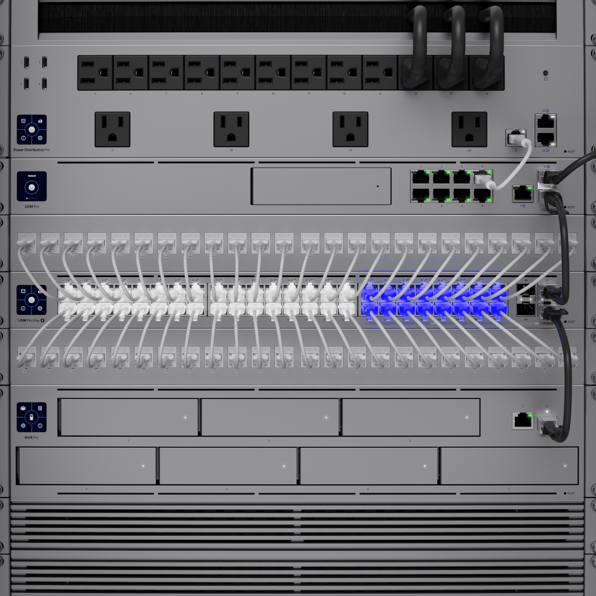 Ubiquiti USW-Pro-Max-48 Pro Max 48 48-Port Layer 3 Etherlighting Switch - ACE Peripherals