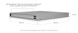 Ubiquiti USW - Pro - XG - 48 Pro XG 48 - Port L3 10GbE Etherlighting Switch - ACE Peripherals