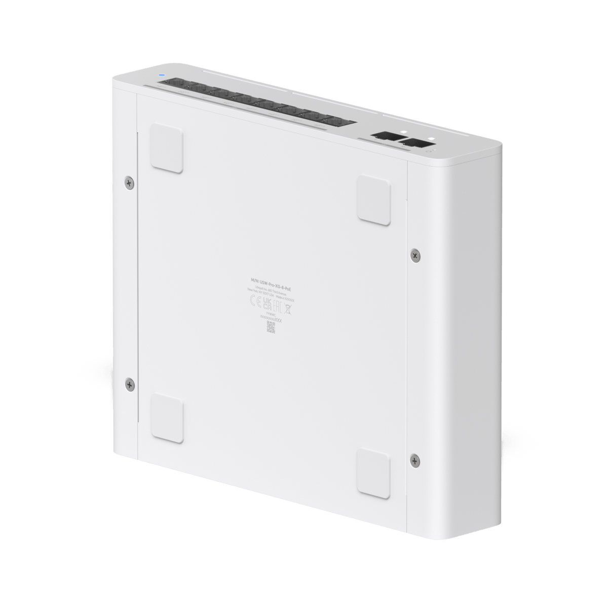 Ubiquiti USW-Pro-XG-8-PoE underside view