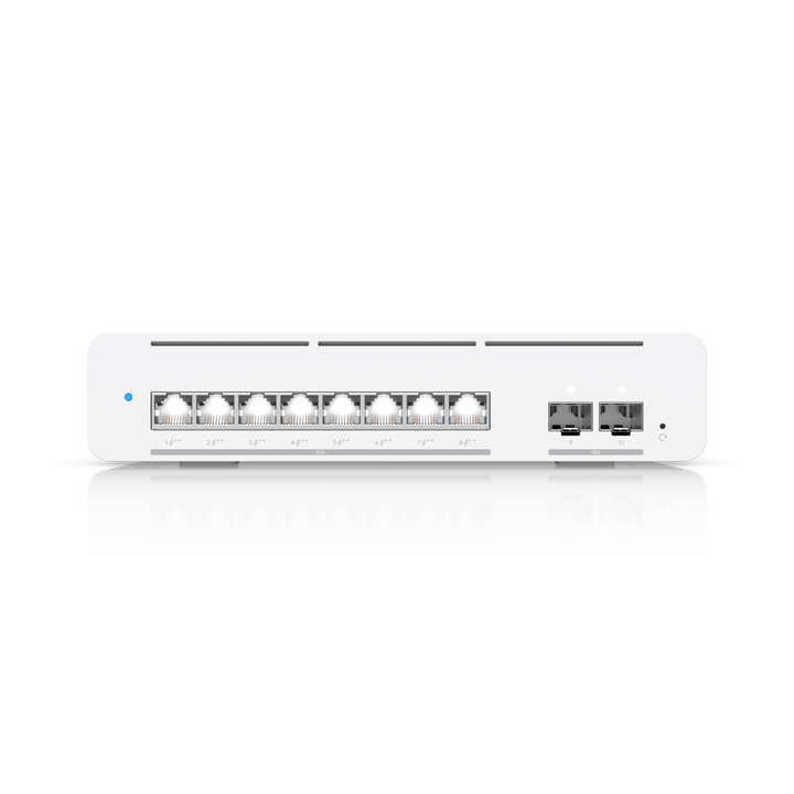 Ubiquiti USW - Pro - XG - 8 - PoE Pro XG 8 PoE 155W Compact 8 - Port 10GbE SFP+ L3 Etherlighting Switch - ACE Peripherals