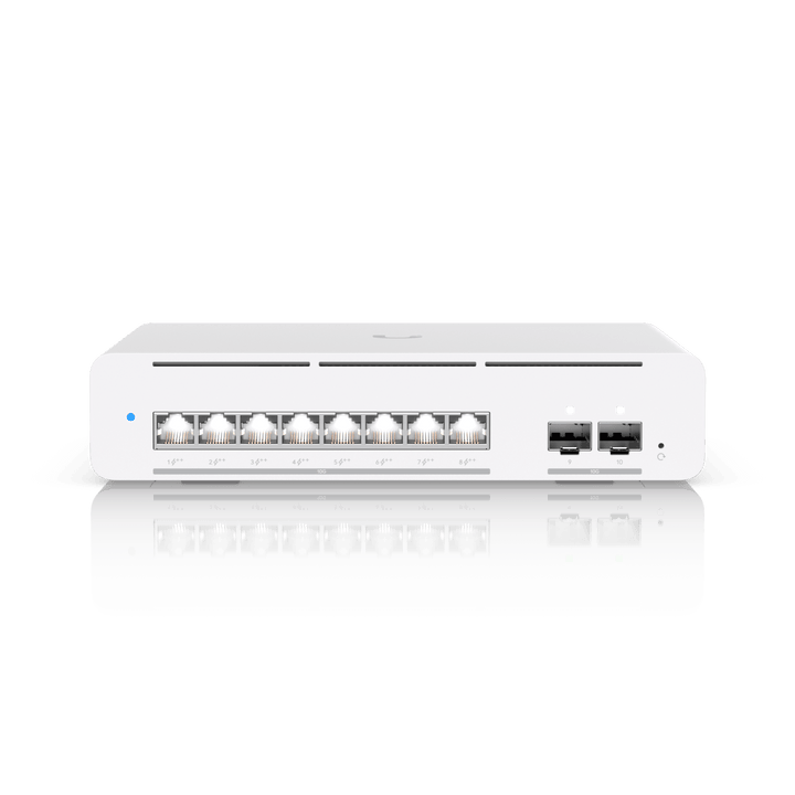 Ubiquiti USW - Pro - XG - 8 - PoE Pro XG 8 PoE 155W Compact 8 - Port 10GbE SFP+ L3 Etherlighting Switch - ACE Peripherals