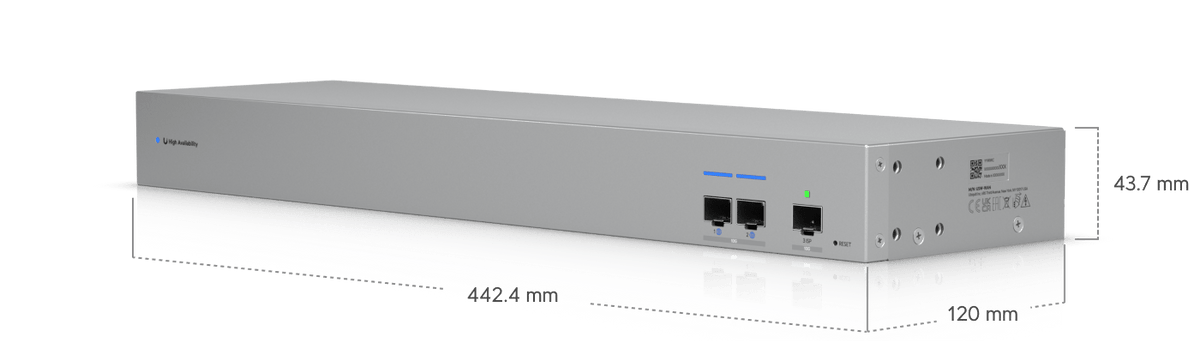 Ubiquiti USW - WAN 10G SFP+ WAN Switch Shadow Mode High Availability UniFi Gateways - ACE Peripherals