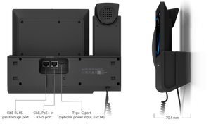 Ubiquiti UTP - G3 - Touch - Wall G3 Touch Wall UniFi Talk VoIP Phone - ACE Peripherals