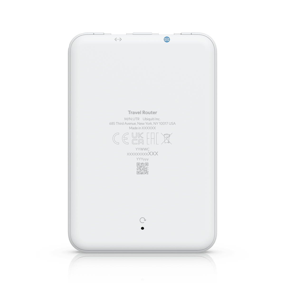 Ubiquiti UTR rear label view