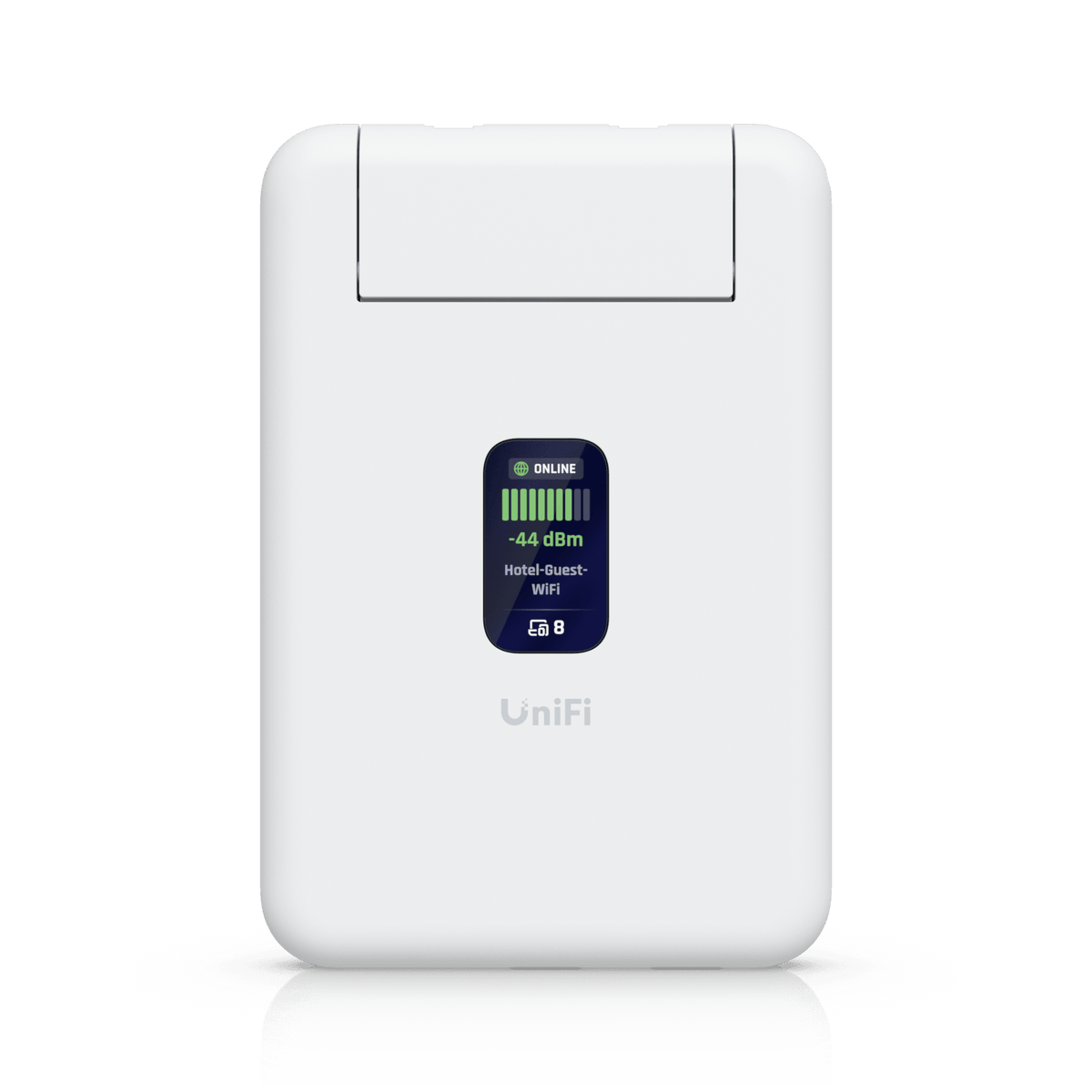 Ubiquiti UTR front view with connection status display