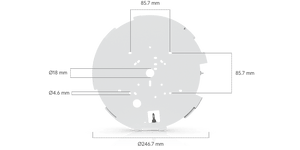 Ubiquiti UVC-AI-MS-4 32MP Multi-Sensor PoE++ Camera - ACE Peripherals