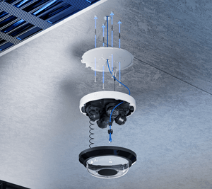 Ubiquiti UVC-AI-MS-4 32MP Multi-Sensor PoE++ Camera - ACE Peripherals
